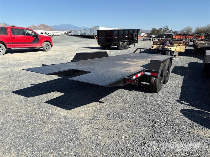 Industrias America 227T 22 ft T/A Tilt Deck Trailer ローローダー