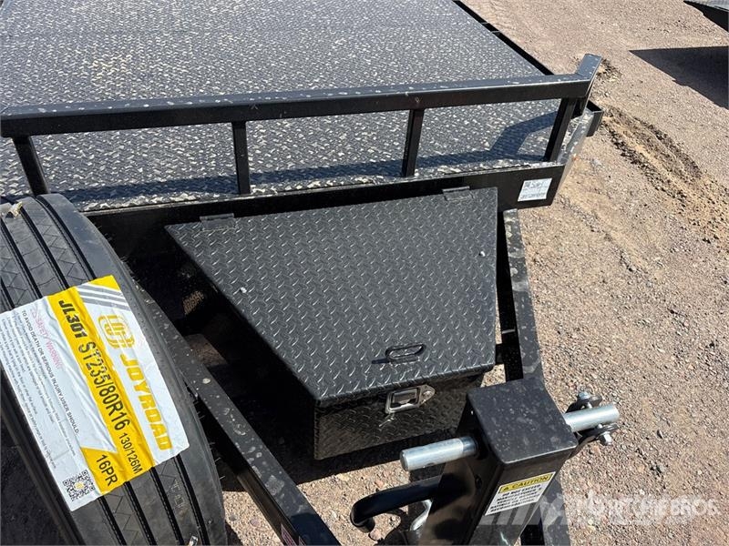 Industrias America 227T 22 ft T/A Tilt Deck Trailer Низкорамные прицепы