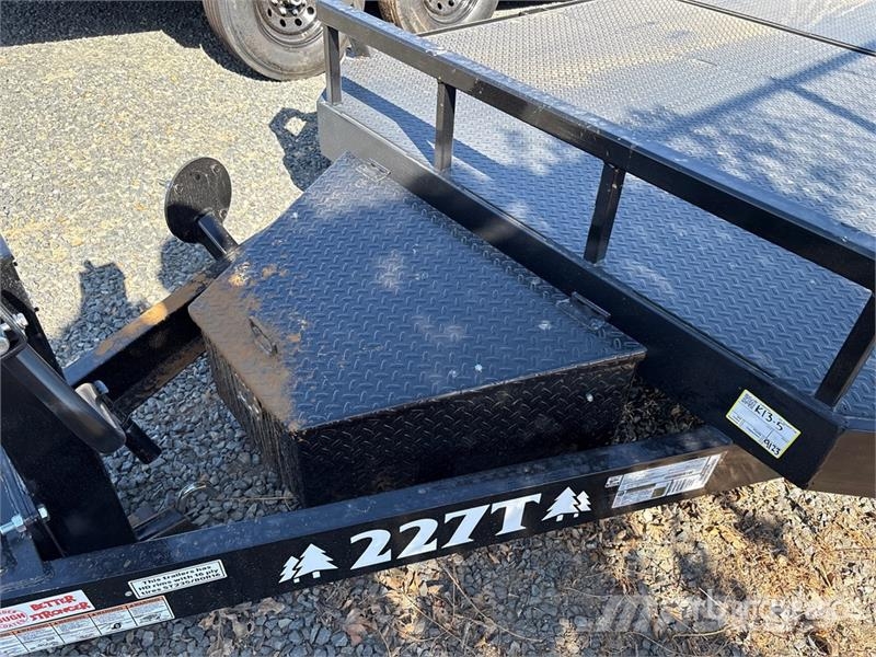 Industrias America 227T 14 ft T/A Tilt Deck Trailer ローローダー