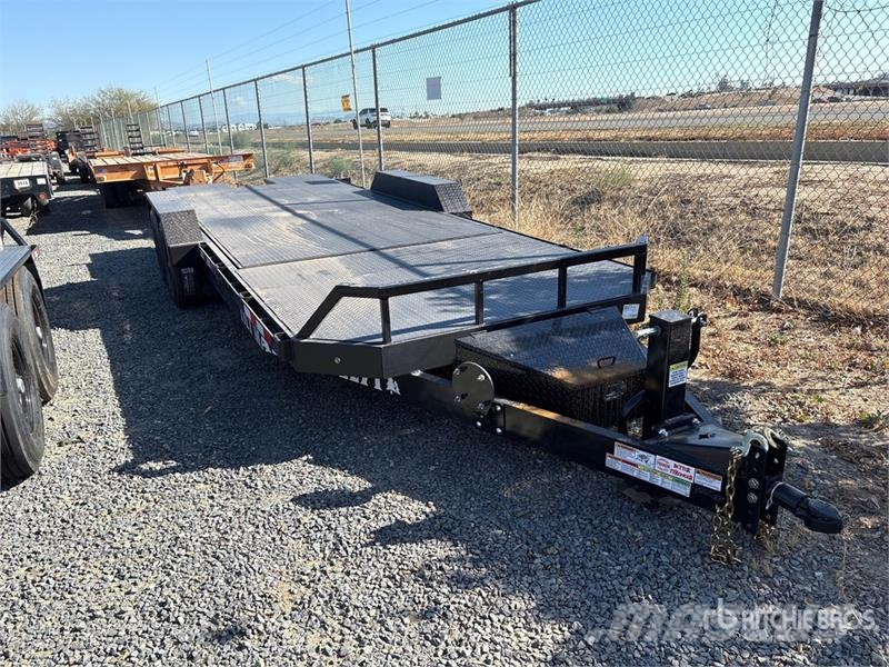 Industrias America 227T 14 ft T/A Tilt Deck Trailer ローローダー