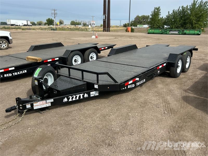 Industrias America 227T 22 ft T/A Tilt Deck Trailer (Unused) Zemie treileri