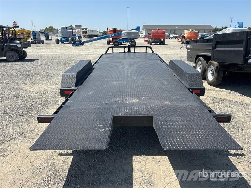 Industrias America 227T 22 ft T/A Tilt Deck Trailer لوادر منخفضة