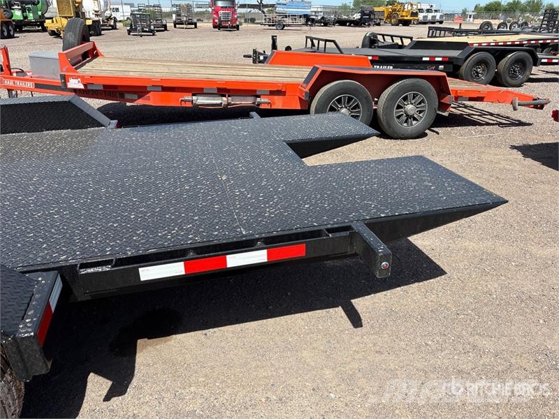 Industrias America 227T 22 ft T/A Tilt Deck Trailer Низкорамные прицепы