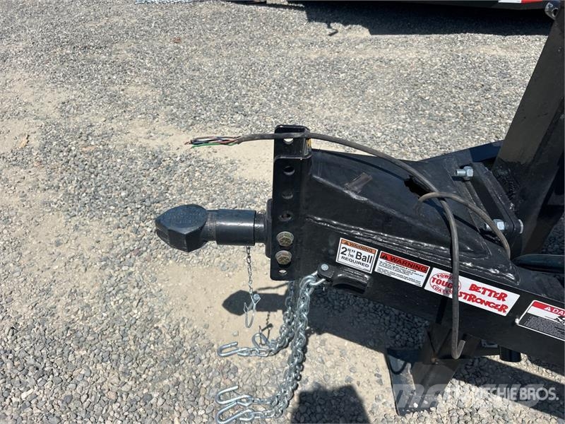 Industrias America 227T 22 ft T/A Tilt Deck Trailer لوادر منخفضة
