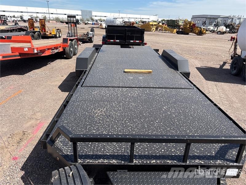 Industrias America 227T 22 ft T/A Tilt Deck Trailer Низкорамные прицепы