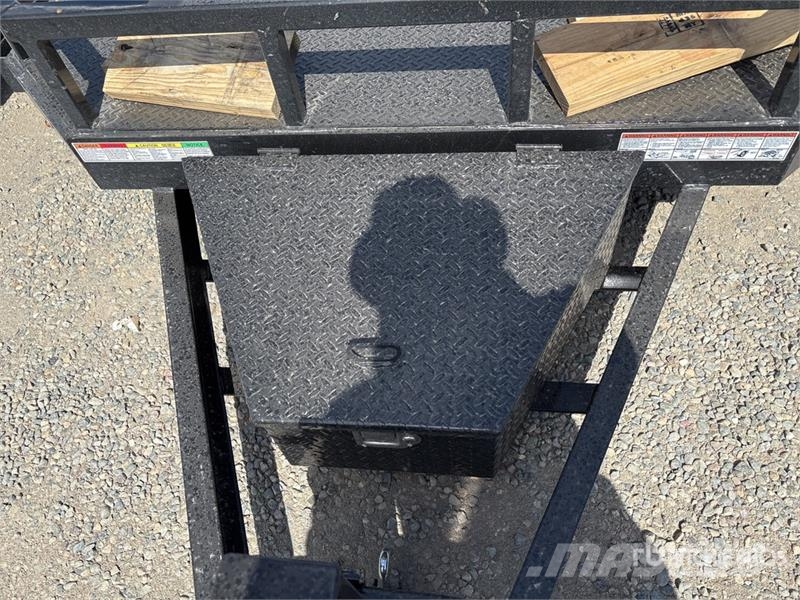Industrias America 227T 20 ft T/A Tilt Deck Trailer Plataformas bajas
