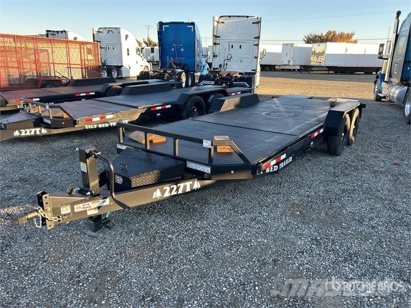 Industrias America 227T 22 ft T/A Tilt Deck Trailer Lavetit