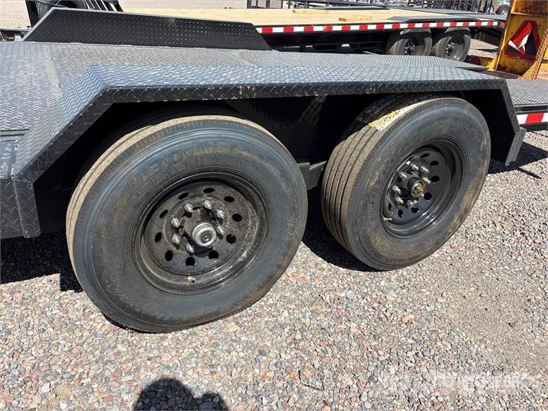 Industrias America 227T 22 ft T/A Tilt Deck Trailer Низкорамные прицепы