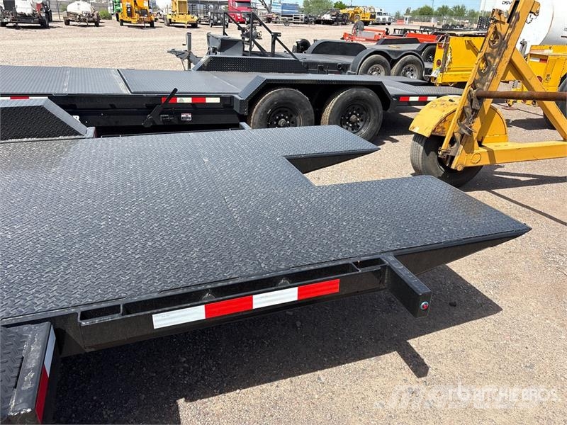 Industrias America 227T 22 ft T/A Tilt Deck Trailer 로우 로더