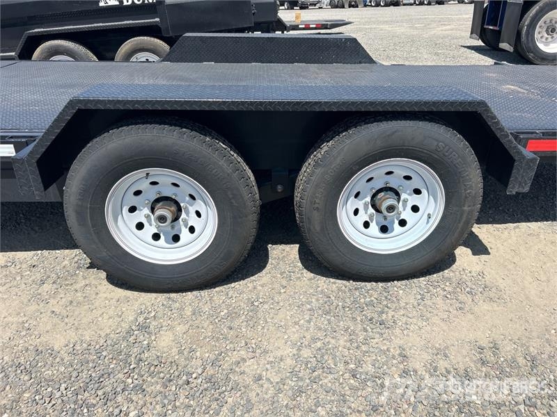 Industrias America 227T 22 ft T/A Tilt Deck Trailer لوادر منخفضة