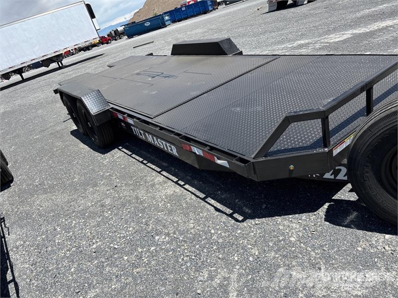 Industrias America 227T 22 ft T/A Tilt Deck Trailer Przyczepy niskopodłogowe