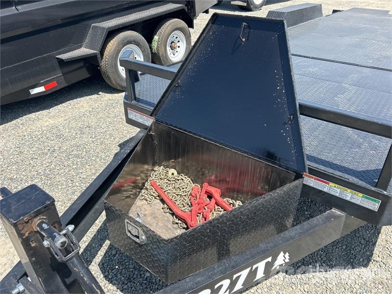 Industrias America 227T 22 ft T/A Tilt Deck Trailer لوادر منخفضة