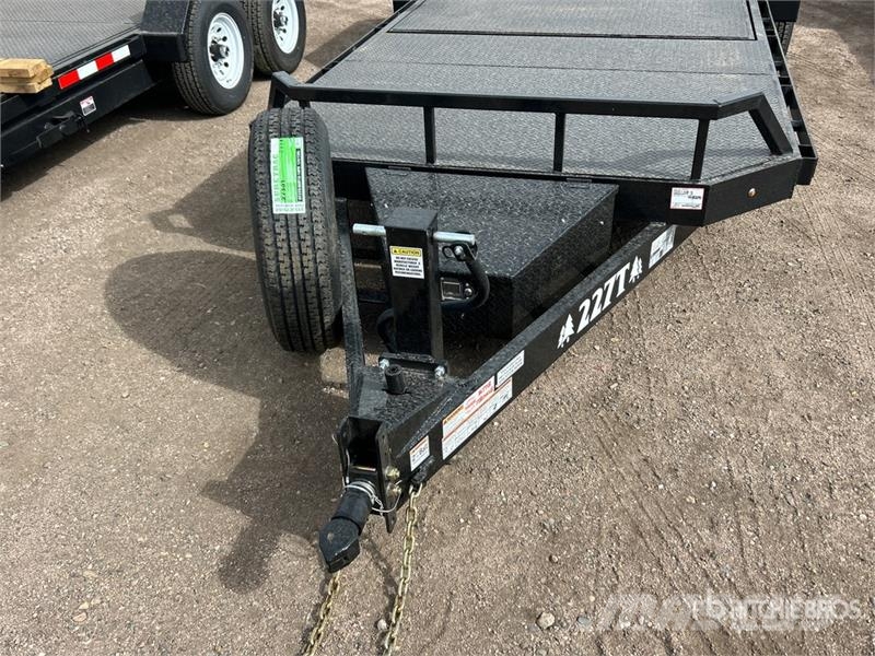 Industrias America 227T 22 ft T/A Tilt Deck Trailer (Unused) Zemie treileri