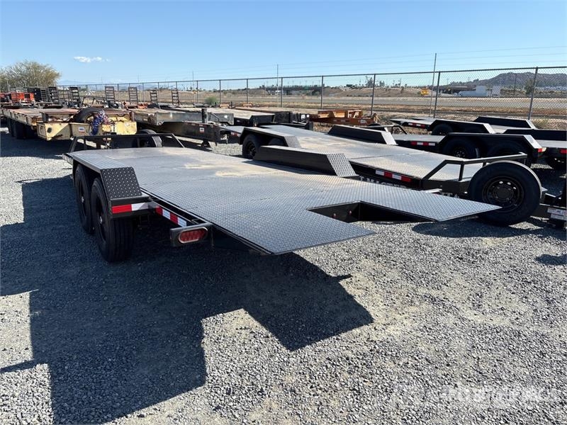 Industrias America 227T 22 ft T/A Tilt Deck Trailer ローローダー
