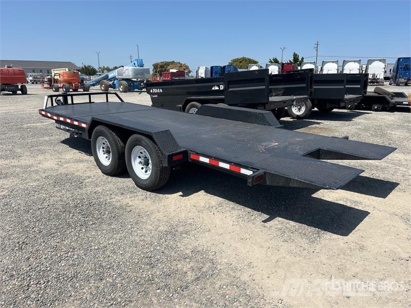 Industrias America 227T 22 ft T/A Tilt Deck Trailer لوادر منخفضة