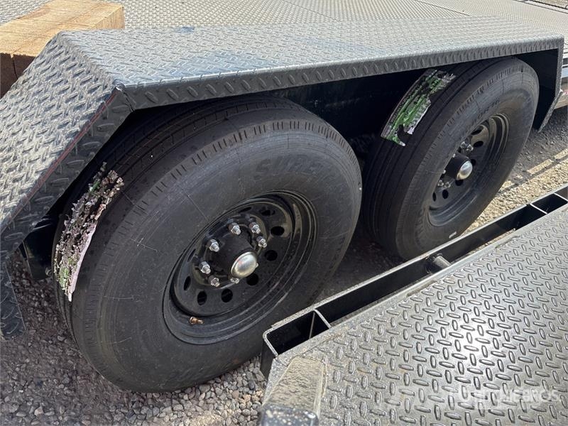 Industrias America 227T 20 ft T/A Tilt Deck Trailer Plataformas bajas