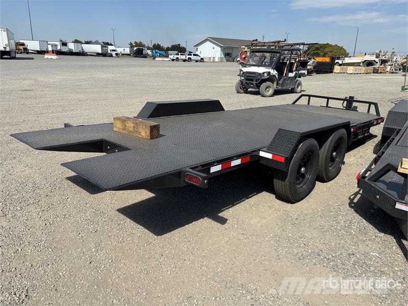 Industrias America 227T 20 ft T/A Tilt Deck Trailer Plataformas bajas