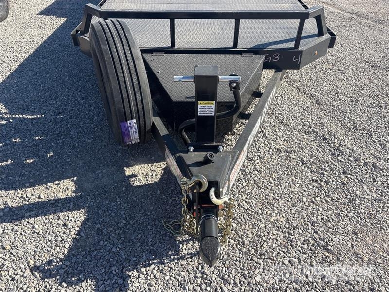 Industrias America 227T 14000 lb 22 ft T/A Tilt Deck Trailer (Unused) Nizki nakladalci
