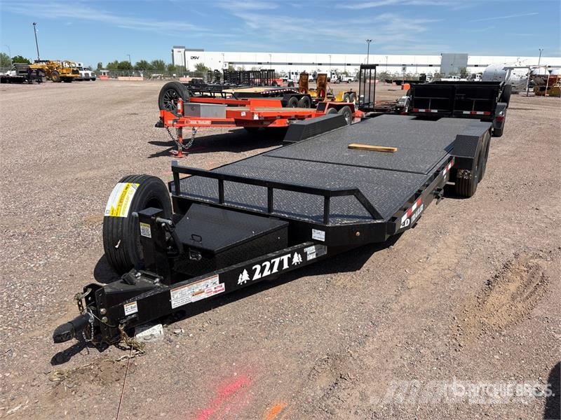 Industrias America 227T 22 ft T/A Tilt Deck Trailer Низкорамные прицепы