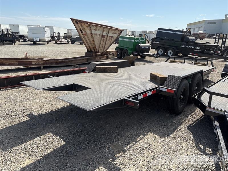 Industrias America 227T 20 ft T/A Tilt Deck Trailer Plataformas bajas