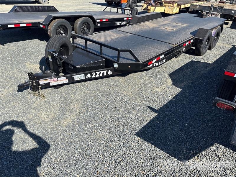 Industrias America 227T 22 ft T/A Tilt Deck Trailer ローローダー