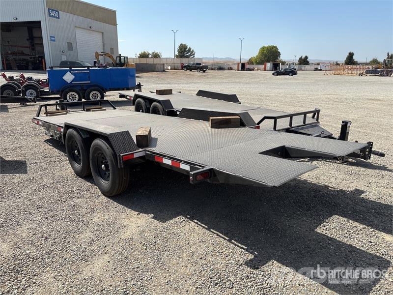Industrias America 227T 20 ft T/A Tilt Deck Trailer Plataformas bajas