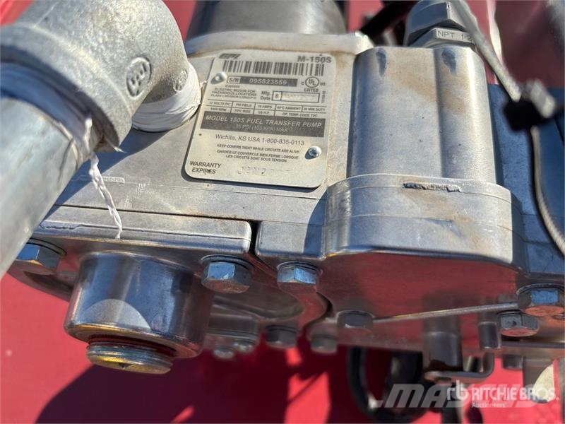 Industrias America 500 500 gal Trailer Mounted Steel Diesel Fuel Tank Tanques de combustível e aditivos