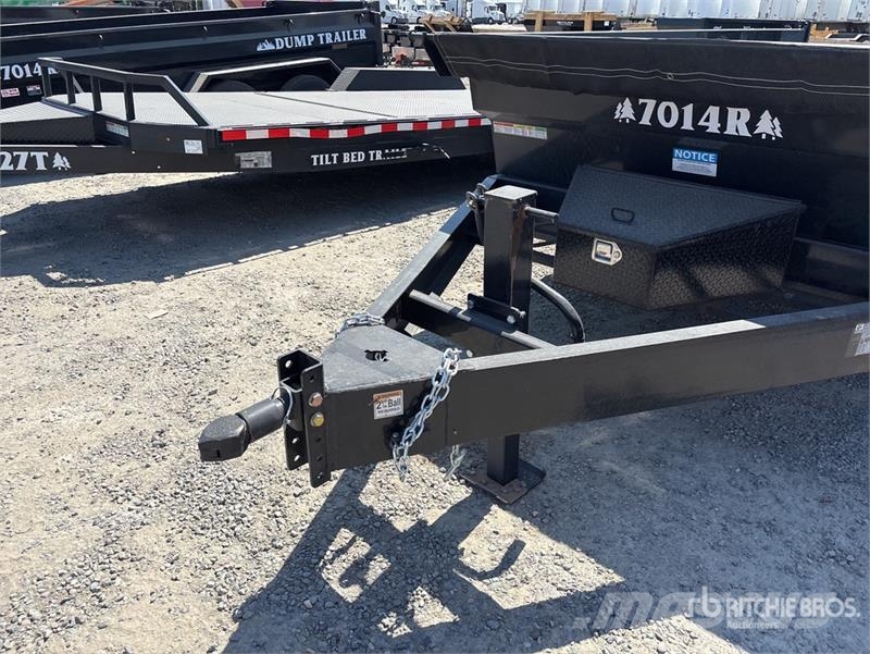 Industrias America 7014R Dump Utility Trailer Tipper trailers