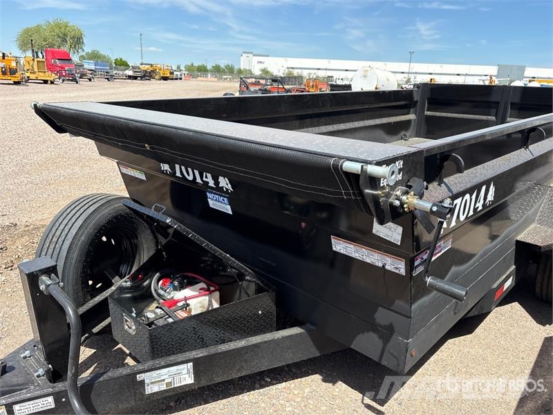 Industrias America 7014 14 ft T/A Dump Utility Trailer Самосвальные прицепы