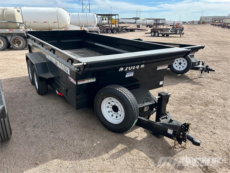 Industrias America 7014 14 ft T/A Dump Utility Trailer (Unused) Billenő pótkocsik
