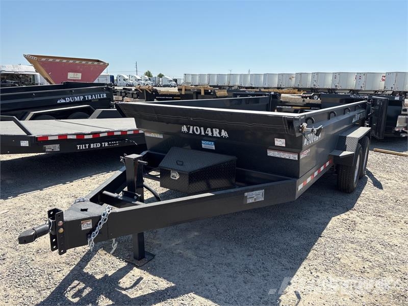 Industrias America 7014R Dump Utility Trailer Tipper trailers