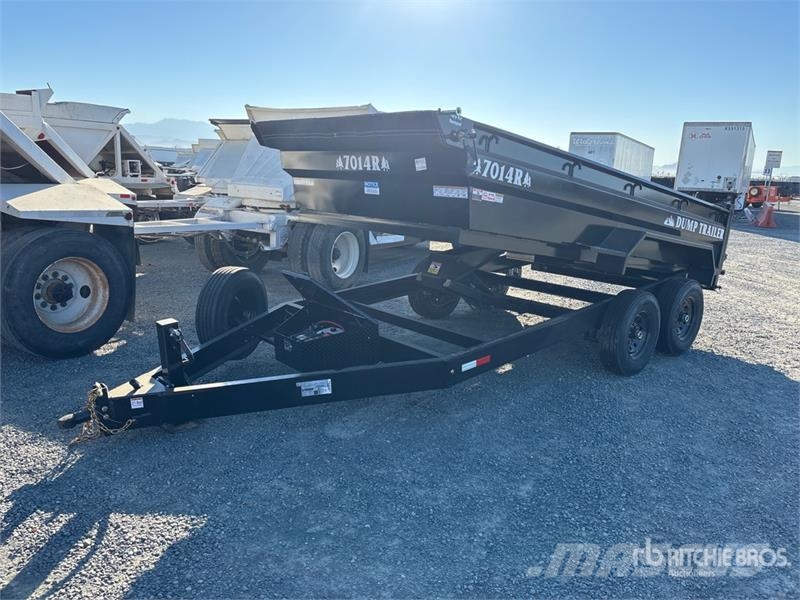 Industrias America 7014r 14 ft T/A Dump Utility Trailer Kiper prikolice