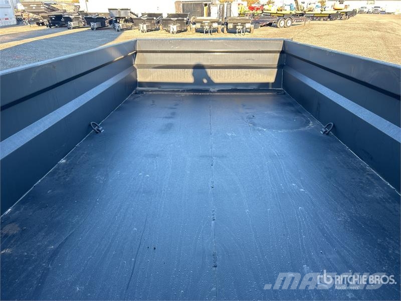 Industrias America 7014R 14 ft T/A Dump Utility Trailer مقطورات قلابة