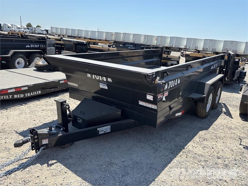 Industrias America 7014 Dump Utility Trailer Tipper trailers
