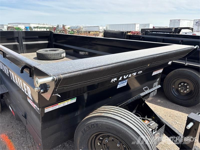 Industrias America 7014 14 ft T/A Dump Utility Trailer Самосвальные прицепы