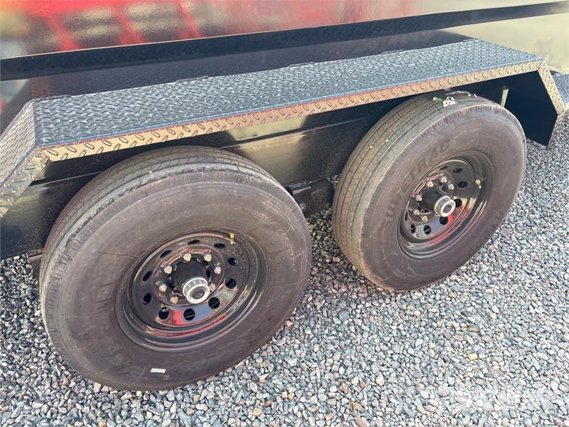 Industrias America 7014r 14 ft T/A Dump Utility Trailer Tipper trailers