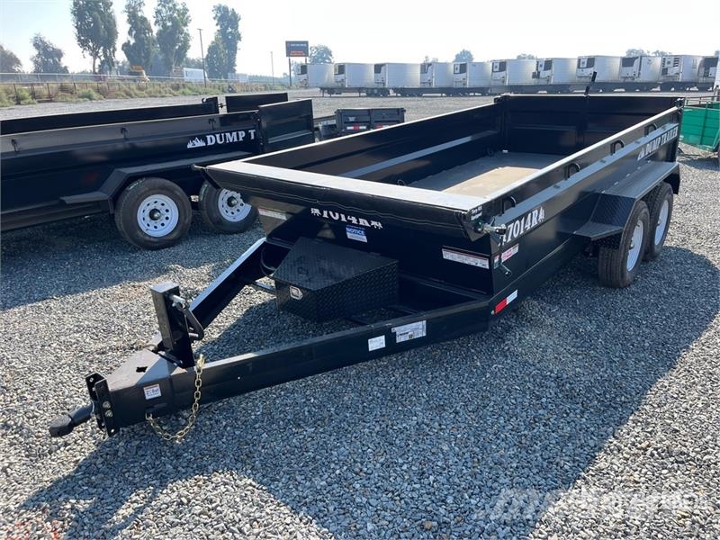 Industrias America 7014R T/A Dump Utility Trailer (Unused) Tipper trailers