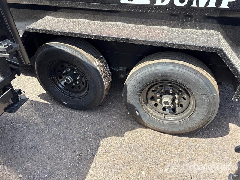 Industrias America 7014 14 ft T/A Dump Utility Trailer Самосвальные прицепы