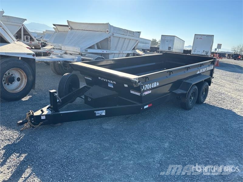Industrias America 7014r 14 ft T/A Dump Utility Trailer Kiper prikolice