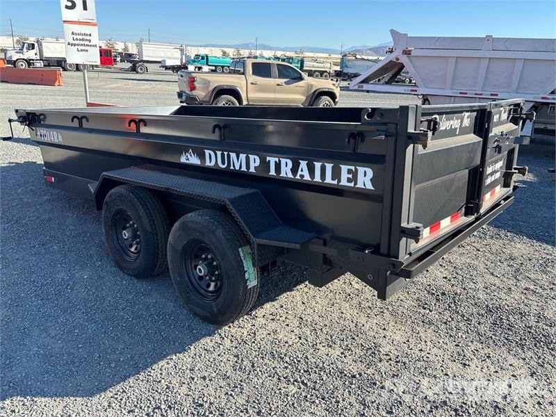 Industrias America 7014R 14 ft T/A Dump Utility Trailer Kiper prikolice