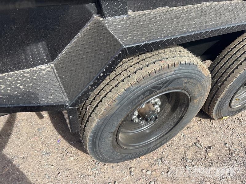 Industrias America 7016R 16 ft T/A Dump Utility Trailer Remorque benne