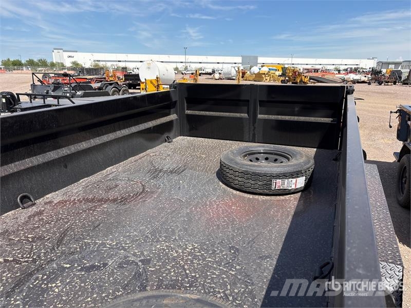 Industrias America 7014 14 ft T/A Dump Utility Trailer Самосвальные прицепы