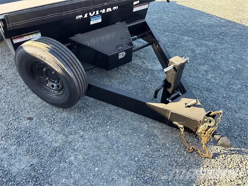 Industrias America 7014r 14 ft T/A Dump Utility Trailer Kiper prikolice