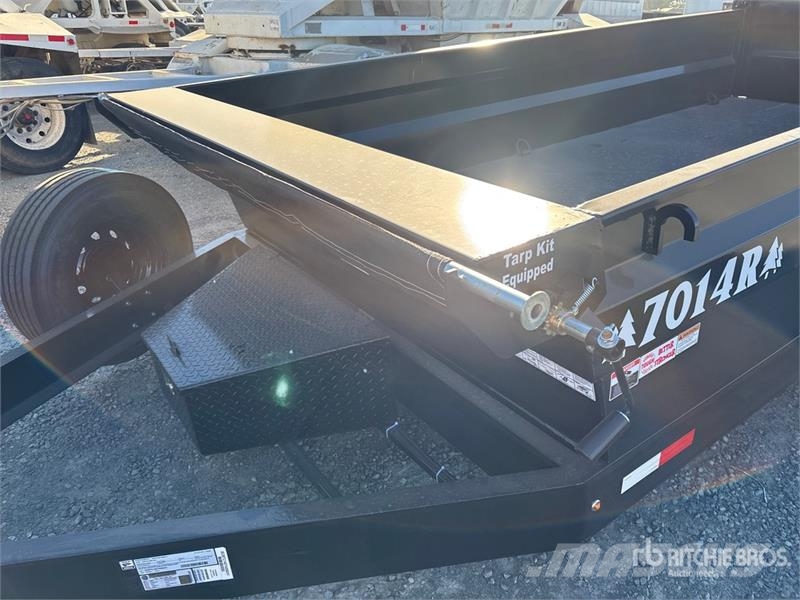 Industrias America 7014r 14 ft T/A Dump Utility Trailer Kiper prikolice