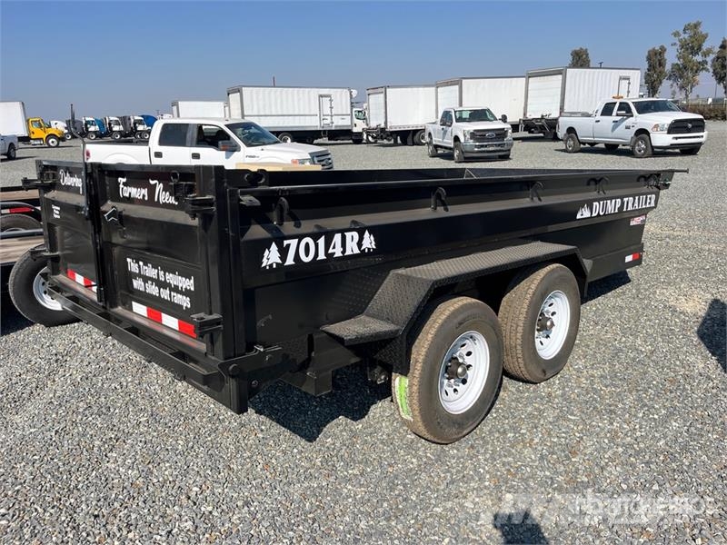 Industrias America 7014R T/A Dump Utility Trailer (Unused) Tipper trailers