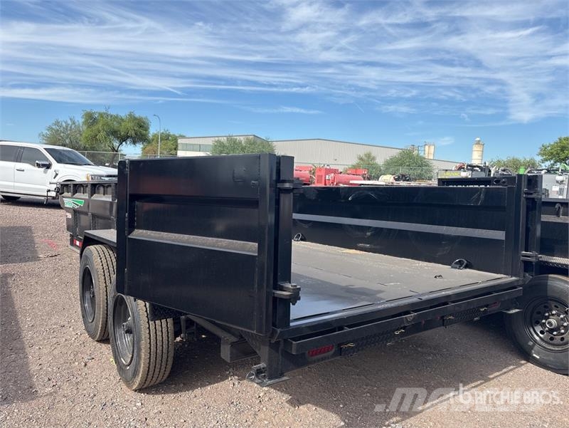 Industrias America 7016R 16 ft T/A Dump Utility Trailer Remorque benne