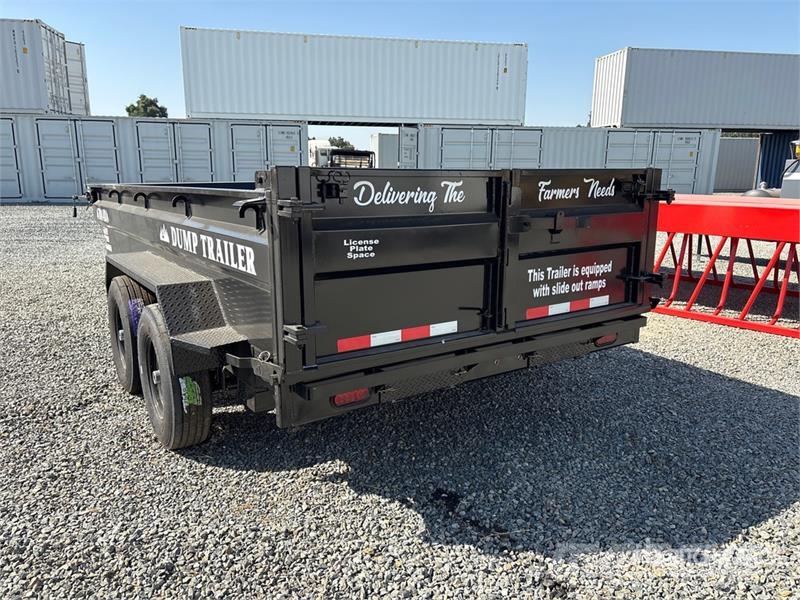 Industrias America 7014r 14 ft T/A Dump Utility Trailer Tipper trailers