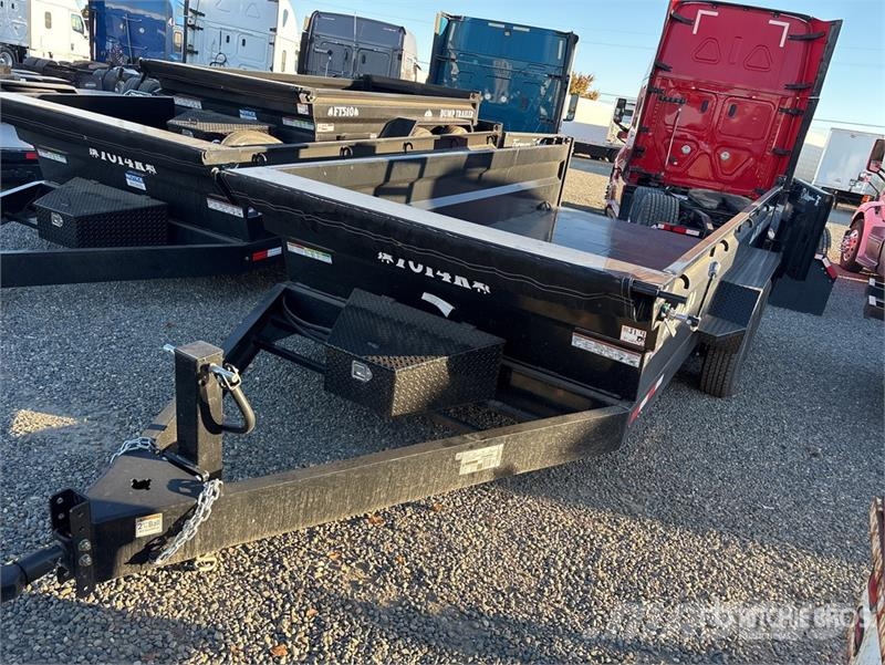 Industrias America 7014R 14 ft T/A Dump Utility Trailer (Unused) Tipper trailers