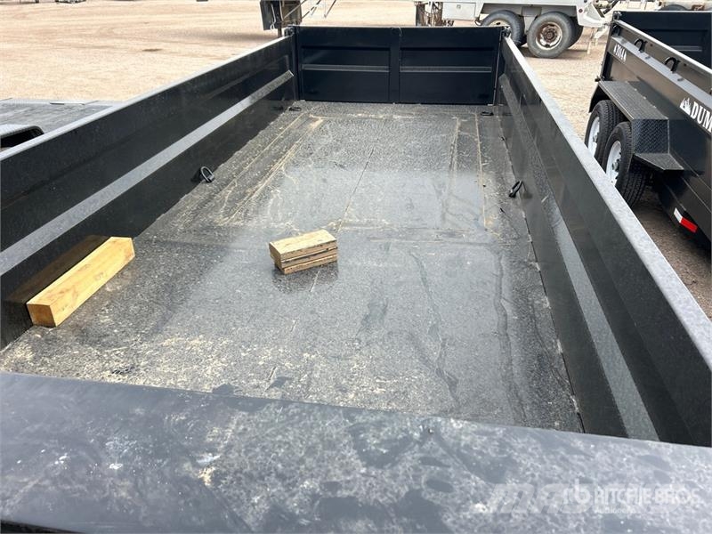 Industrias America 7016R 16 ft T/A Dump Utility Trailer (Unused) Billenő pótkocsik