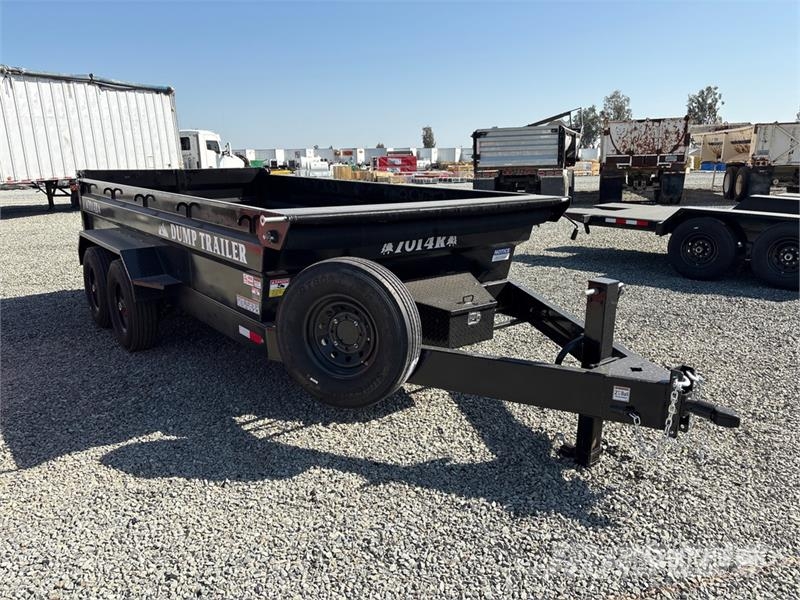 Industrias America 7014r 14 ft T/A Dump Utility Trailer Tipper trailers